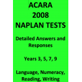 Detailed answers to all 2008 ACARA NAPLAN Tests